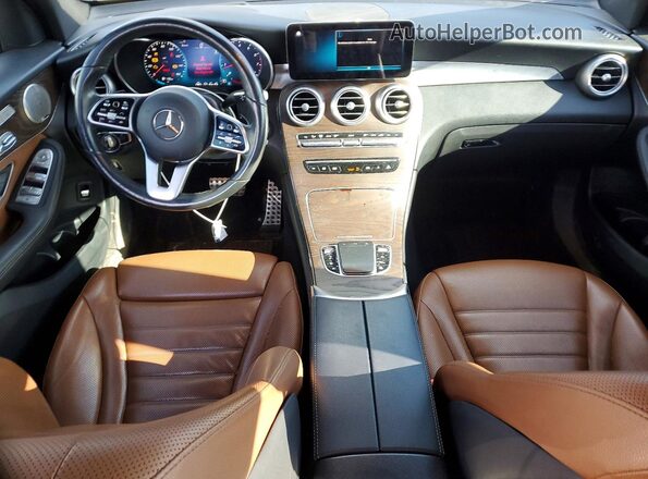 W1N0G8EB8MF919521 2021 MERCEDES-BENZ GLC-CLASS Blue Vista del salpicadero