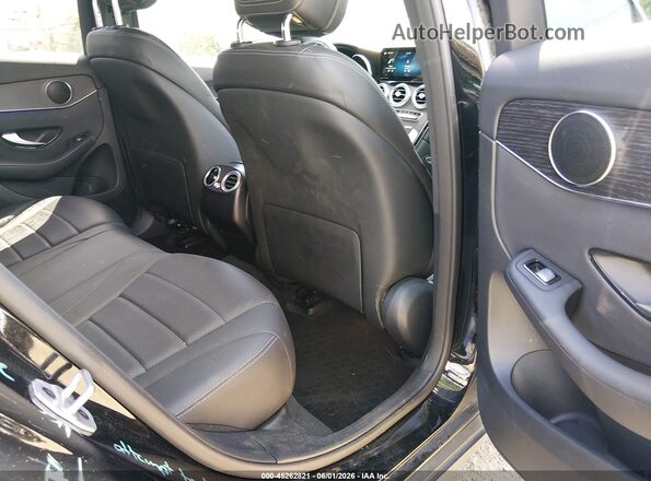 W1N0G8EB9MG007765 2021 MERCEDES-BENZ GLC 300 Black VIN sticker view