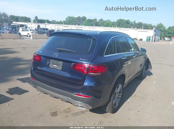 W1N0G8EB9NG120438 2022 MERCEDES-BENZ GLC 300 Blue Tył prawy