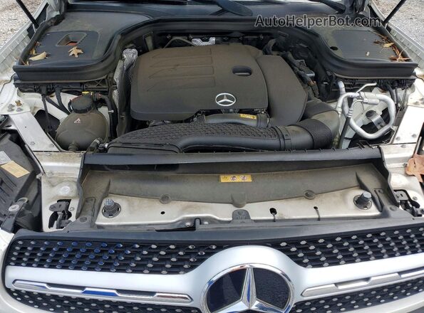 W1N0G8EBXLF758510 2020 MERCEDES-BENZ GLC-CLASS White Vista del compartimento del motor