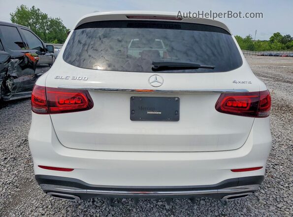 W1N0G8EBXLF758510 2020 MERCEDES-BENZ GLC-CLASS White Vista trasera