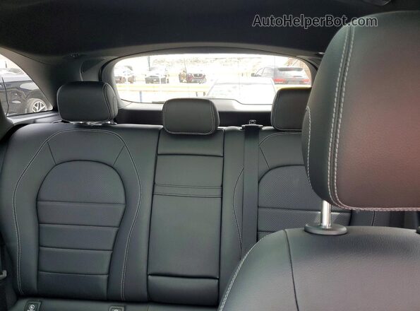 W1N0G8EBXLF758510 2020 MERCEDES-BENZ GLC-CLASS White Vista de los asientos traseros