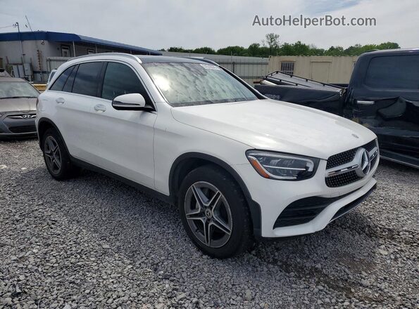 W1N0G8EBXLF758510 2020 MERCEDES-BENZ GLC-CLASS White Delantero derecho