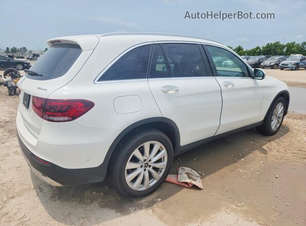 W1N0G8EBXMF888675 2021 MERCEDES-BENZ GLC-CLASS Белый Задняя правая четверть