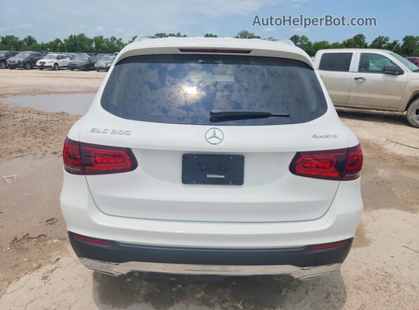 W1N0G8EBXMF888675 2021 MERCEDES-BENZ GLC-CLASS Белый Вид сзади