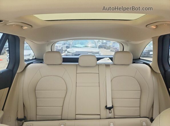 W1N0G8EBXMF888675 2021 MERCEDES-BENZ GLC-CLASS Белый Вид задних сидений