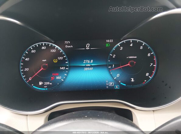 W1N0G8EBXMF932464 2021 MERCEDES-BENZ GLC 300 Белый Вид задних сидений