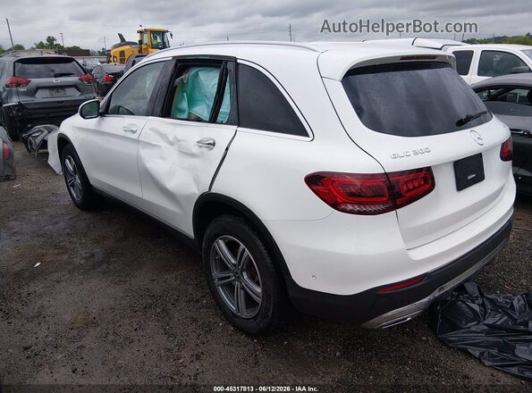 W1N0G8EBXMF932464 2021 MERCEDES-BENZ GLC 300 Белый Задняя левая четверть