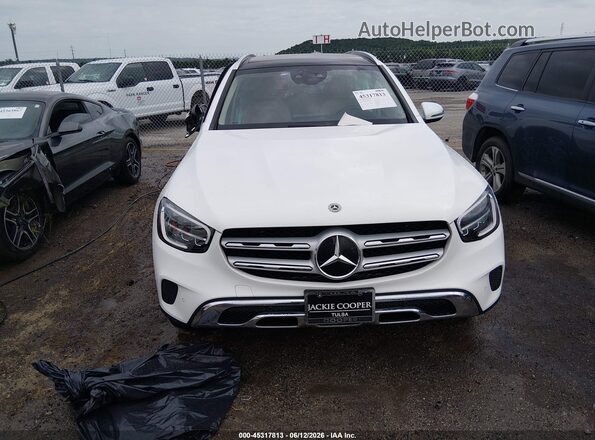W1N0G8EBXMF932464 2021 MERCEDES-BENZ GLC 300 Белый Вид щитка приборов