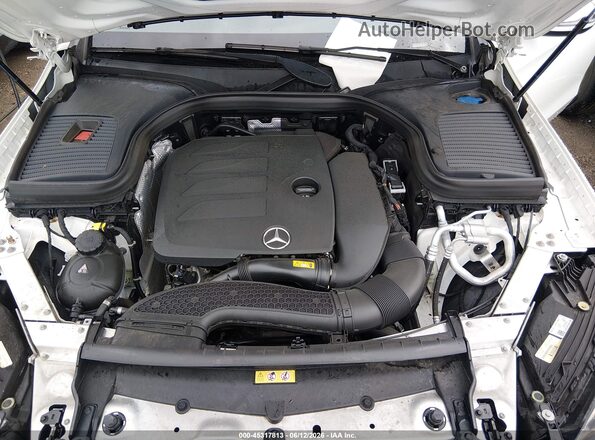 W1N0G8EBXMF932464 2021 MERCEDES-BENZ GLC 300 Белый Вид сзади