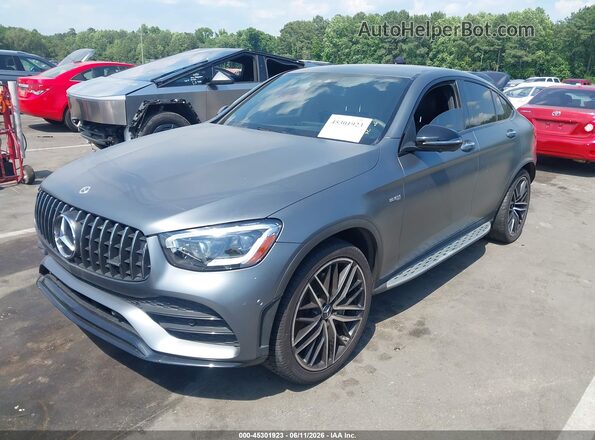 W1N0J6EB1NG025295 2022 MERCEDES-BENZ AMG GLC 43 Gray Vista tres cuartos delantera izquierda