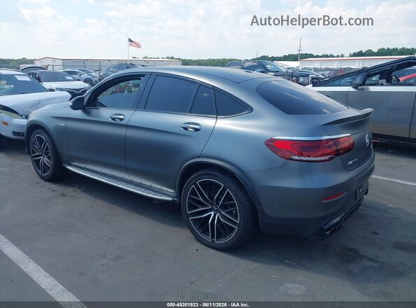 W1N0J6EB1NG025295 2022 MERCEDES-BENZ AMG GLC 43 Gray Trasero izquierdo