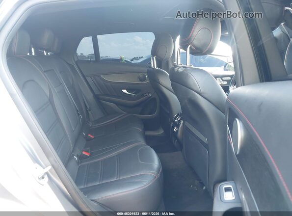 W1N0J6EB1NG025295 2022 MERCEDES-BENZ AMG GLC 43 Gray Vista de la etiqueta del VIN