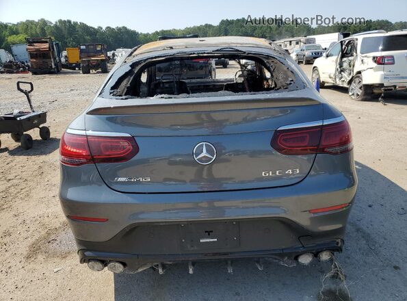 W1N0J6EB7MF893421 2021 MERCEDES-BENZ GLC-CLASS Пожар Вид сзади