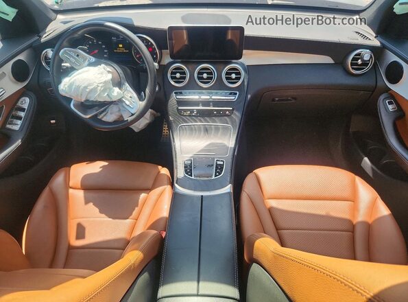 W1N0J8EBXNG035903 2022 MERCEDES-BENZ GLC-CLASS Black Առջևի վահանակի տեսք