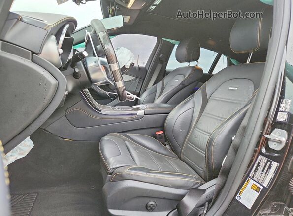 W1N0J8KB3MF901451 2021 MERCEDES-BENZ GLC-CLASS Black Вид салону спереду