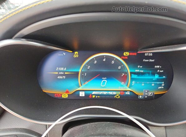 W1N0J8KB3MF901451 2021 MERCEDES-BENZ GLC-CLASS Black Вид щитка приладів