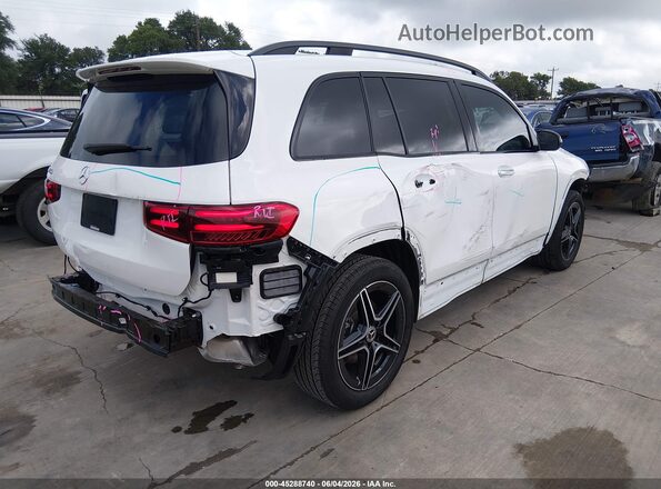 W1N4M4GB7SW385800 2025 MERCEDES-BENZ GLB-CLASS White Rear right