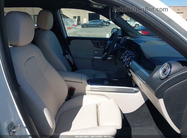 W1N4M4GB9SW400460 2025 MERCEDES-BENZ GLB-CLASS White Սալոնի դիմացի տեսք