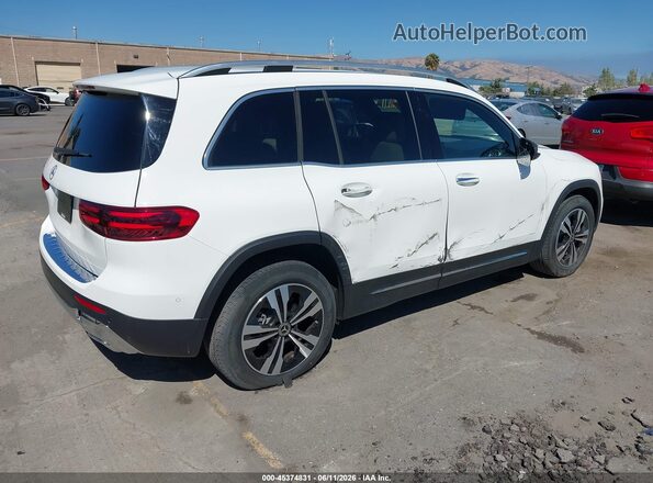 W1N4M4GB9SW400460 2025 MERCEDES-BENZ GLB-CLASS White Հետևի աջ