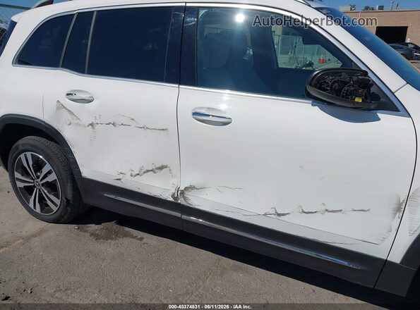 W1N4M4GB9SW400460 2025 MERCEDES-BENZ GLB-CLASS White Դիմացի տեսք