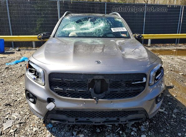W1N4M4HB0LW043945 2020 MERCEDES-BENZ GLB-CLASS Gray Widok z przodu