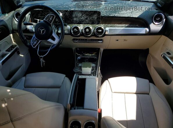 W1N4M4HB0LW043945 2020 MERCEDES-BENZ GLB-CLASS Gray Widok deski rozdzielczej