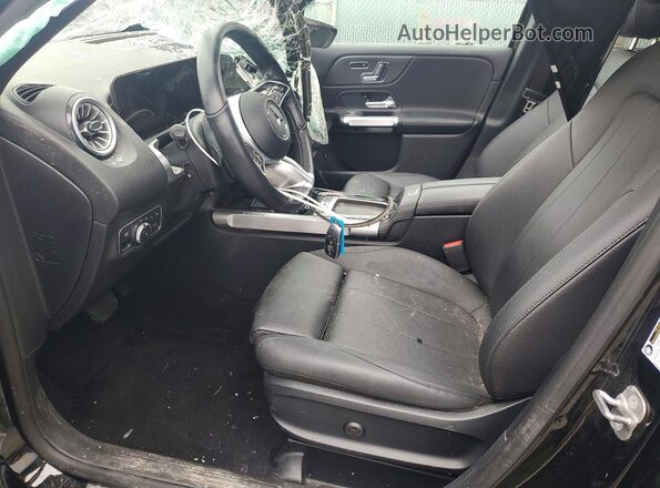 W1N4M4HB0RW376106 2024 MERCEDES-BENZ GLB-CLASS Black Widok wnętrza z przodu
