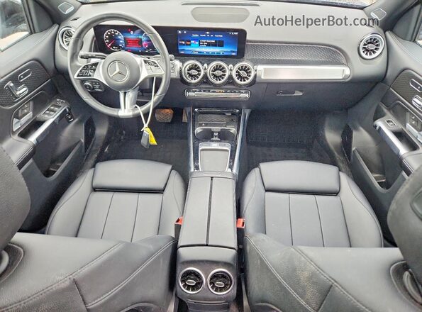 W1N4M4HB1RW357824 2024 MERCEDES-BENZ GLB-CLASS Black Widok deski rozdzielczej