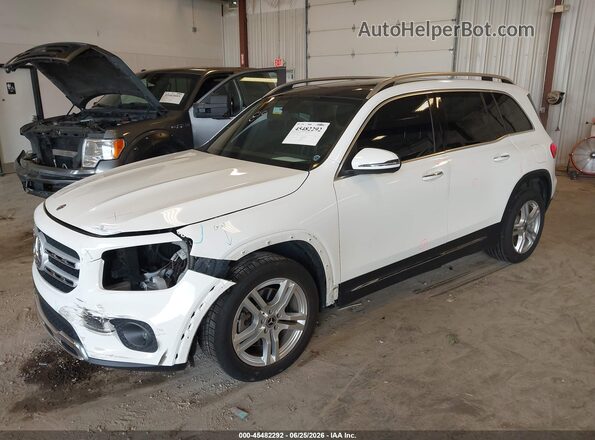 W1N4M4HB2LW023471 2020 MERCEDES-BENZ GLB-CLASS White Առջևի ձախ երեք քառորդ տեսարան