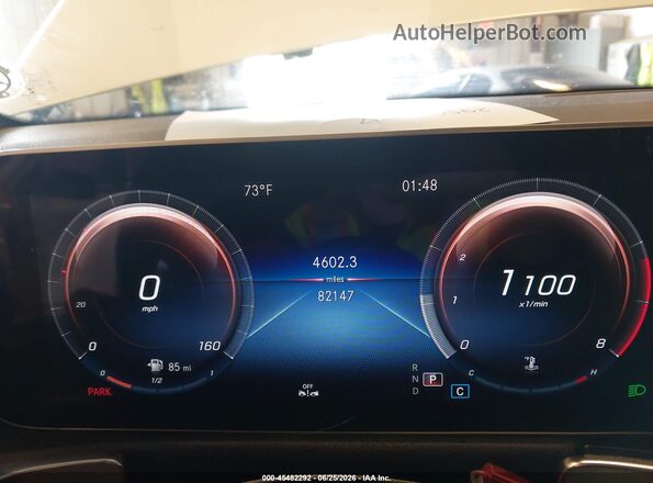 W1N4M4HB2LW023471 2020 MERCEDES-BENZ GLB-CLASS White Հետևի նստատեղերի տեսք