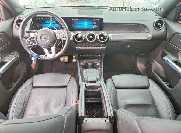 W1N4M4HB2MW104701 2021 MERCEDES-BENZ GLB-CLASS White Առջևի վահանակի տեսք