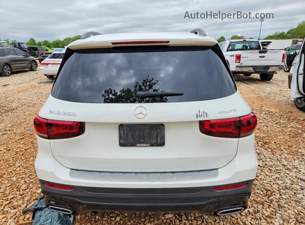 W1N4M4HB2MW104701 2021 MERCEDES-BENZ GLB-CLASS White Հետևի տեսք
