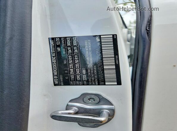 W1N4M4HB2MW104701 2021 MERCEDES-BENZ GLB-CLASS White Շարժիչի բաժամունքի տեսք