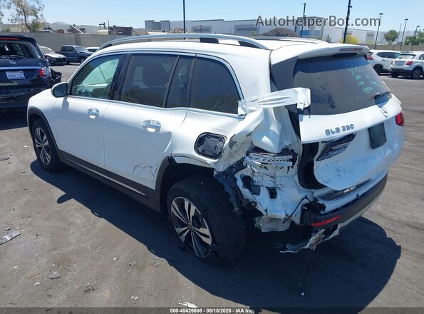 W1N4M4HB2SW436747 2025 MERCEDES-BENZ GLB-CLASS White Задня ліва чверть
