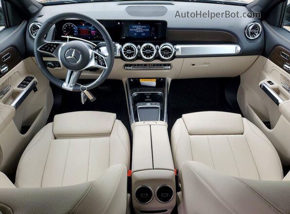 W1N4M4HB2TW445658 2026 MERCEDES-BENZ GLB-CLASS Black Առջևի վահանակի տեսք