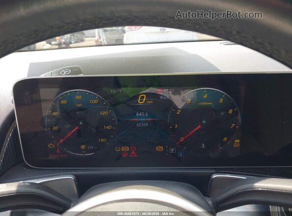 W1N4M4HB3LW042059 2020 MERCEDES-BENZ GLB-CLASS White Հետևի նստատեղերի տեսք
