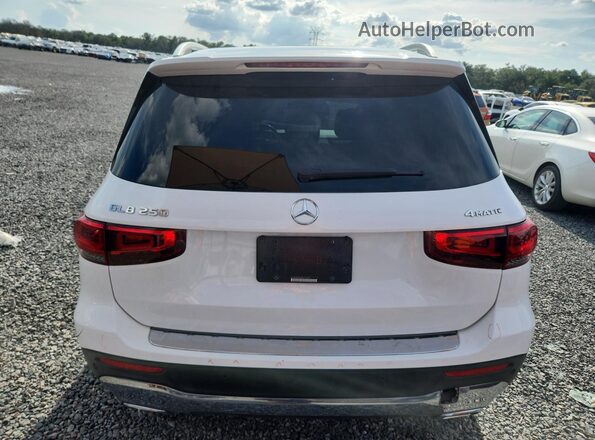 W1N4M4HB3MW155740 2021 MERCEDES-BENZ GLB-CLASS White Rear view