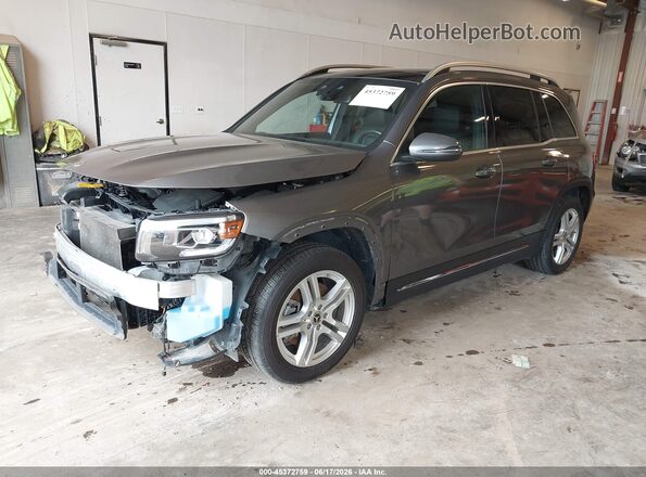 W1N4M4HB3MW159898 2021 MERCEDES-BENZ GLB-CLASS Gray წინა მარცხენა ხედი სამი მეოთხედიდან