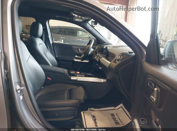 W1N4M4HB3MW159898 2021 MERCEDES-BENZ GLB-CLASS Gray წინა სალონის ხედი