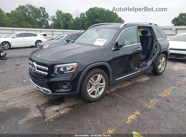 W1N4M4HB4MW154662 2021 MERCEDES-BENZ GLB-CLASS Black Vista tres cuartos delantera izquierda