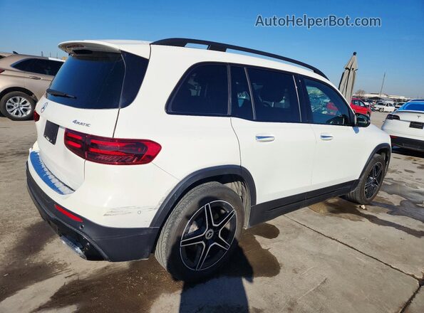 W1N4M4HB4RW374763 2024 MERCEDES-BENZ GLB-CLASS White Trasero derecho