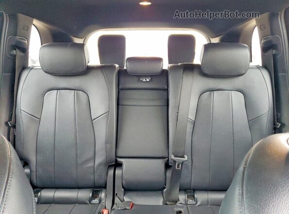 W1N4M4HB5LW058103 2020 MERCEDES-BENZ GLB-CLASS Black Vista de los asientos traseros