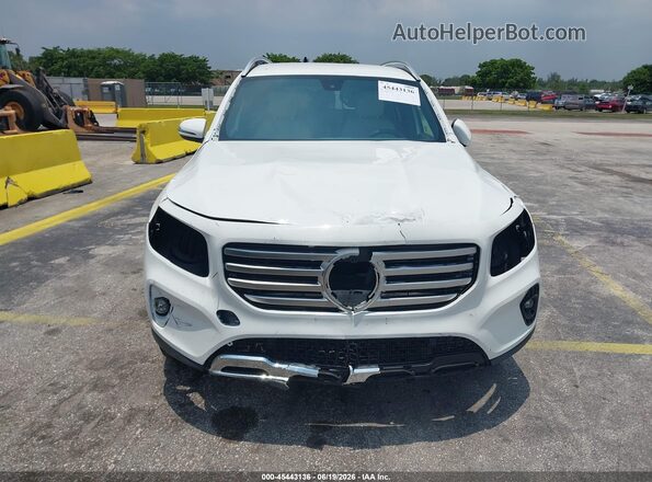 W1N4M4HB5SW411535 2025 MERCEDES-BENZ GLB-CLASS White Instrument cluster view