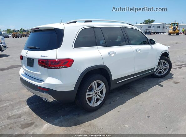 W1N4M4HB6PW285337 2023 MERCEDES-BENZ GLB-CLASS Белый Задняя правая четверть