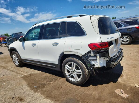 W1N4M4HB7MW087359 2021 MERCEDES-BENZ GLB-CLASS White Tył lewy