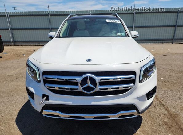 W1N4M4HB7MW087359 2021 MERCEDES-BENZ GLB-CLASS White Widok z przodu