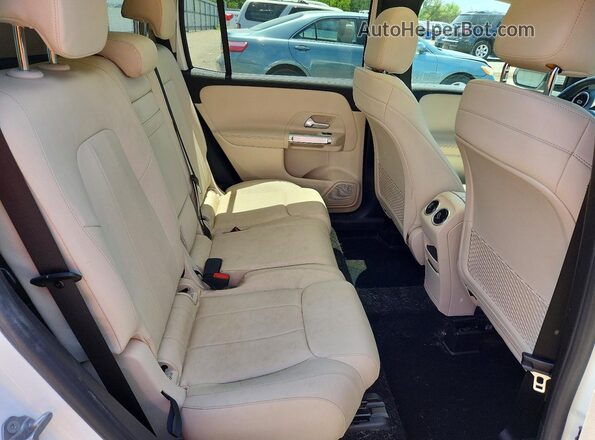 W1N4M4HB7MW087359 2021 MERCEDES-BENZ GLB-CLASS White Widok wnętrza z tyłu