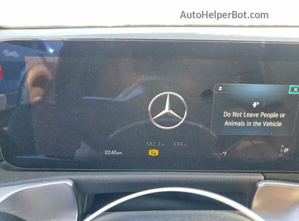 W1N4M4HB7SW435464 2025 MERCEDES-BENZ GLB-CLASS White Սարքավորումների վահանակի տեսք