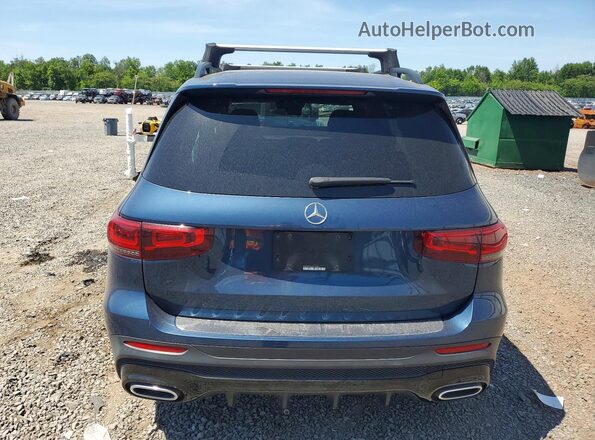W1N4M4HB8LW051002 2020 MERCEDES-BENZ GLB-CLASS Blue Rear view